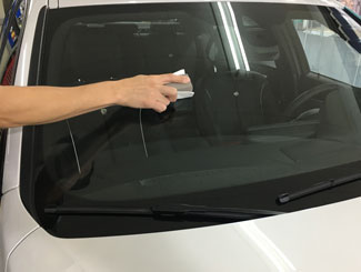 ウインドウ撥水コート塗布 ウインドウ撥水コート塗布